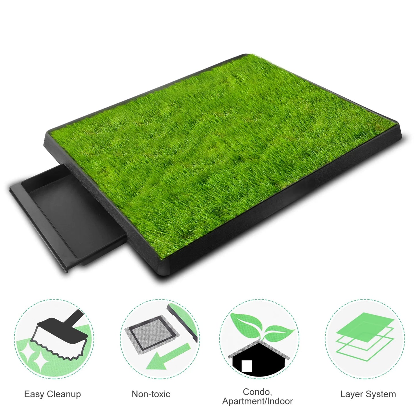 Dog Potty Training Artificial Grass and Pad Pet Cat Toilet