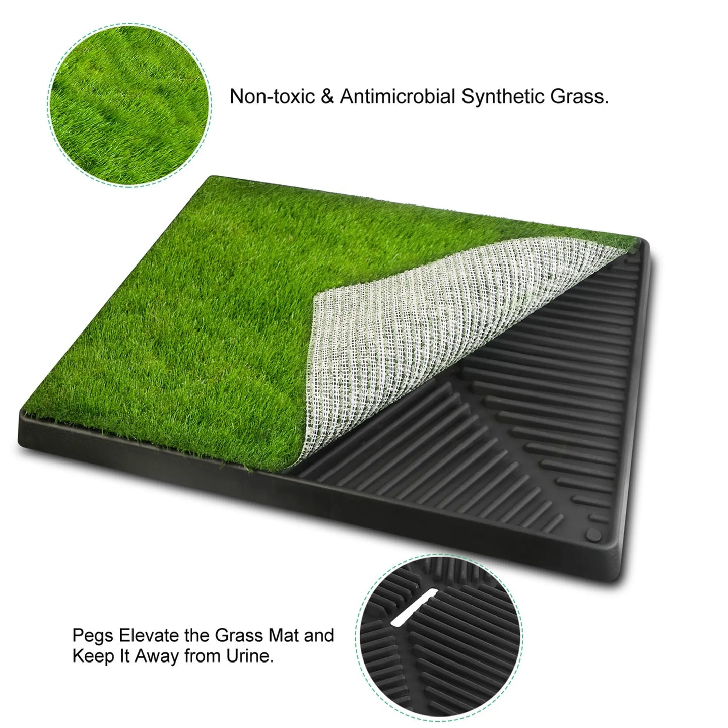 Dog Potty Training Artificial Grass and Pad Pet Cat Toilet