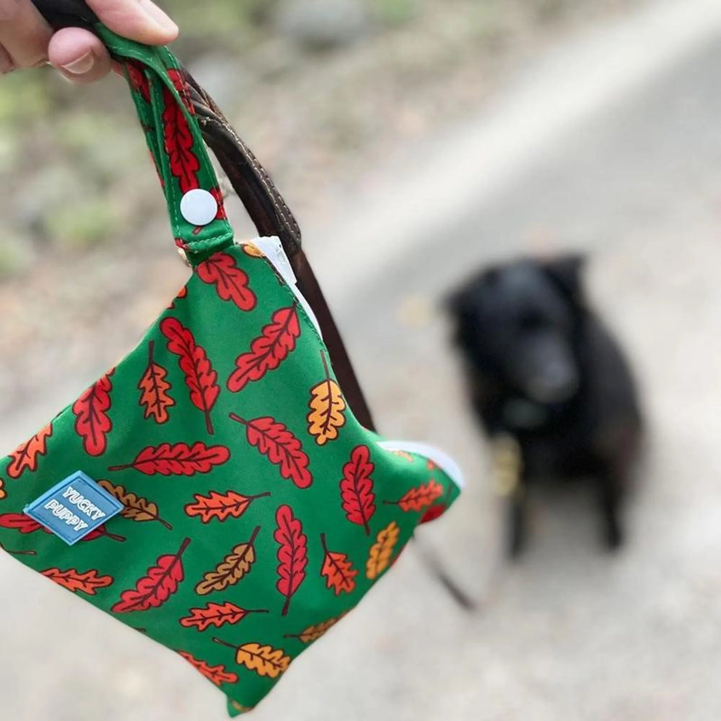 Fall Leaves XL Poop Bag Holder