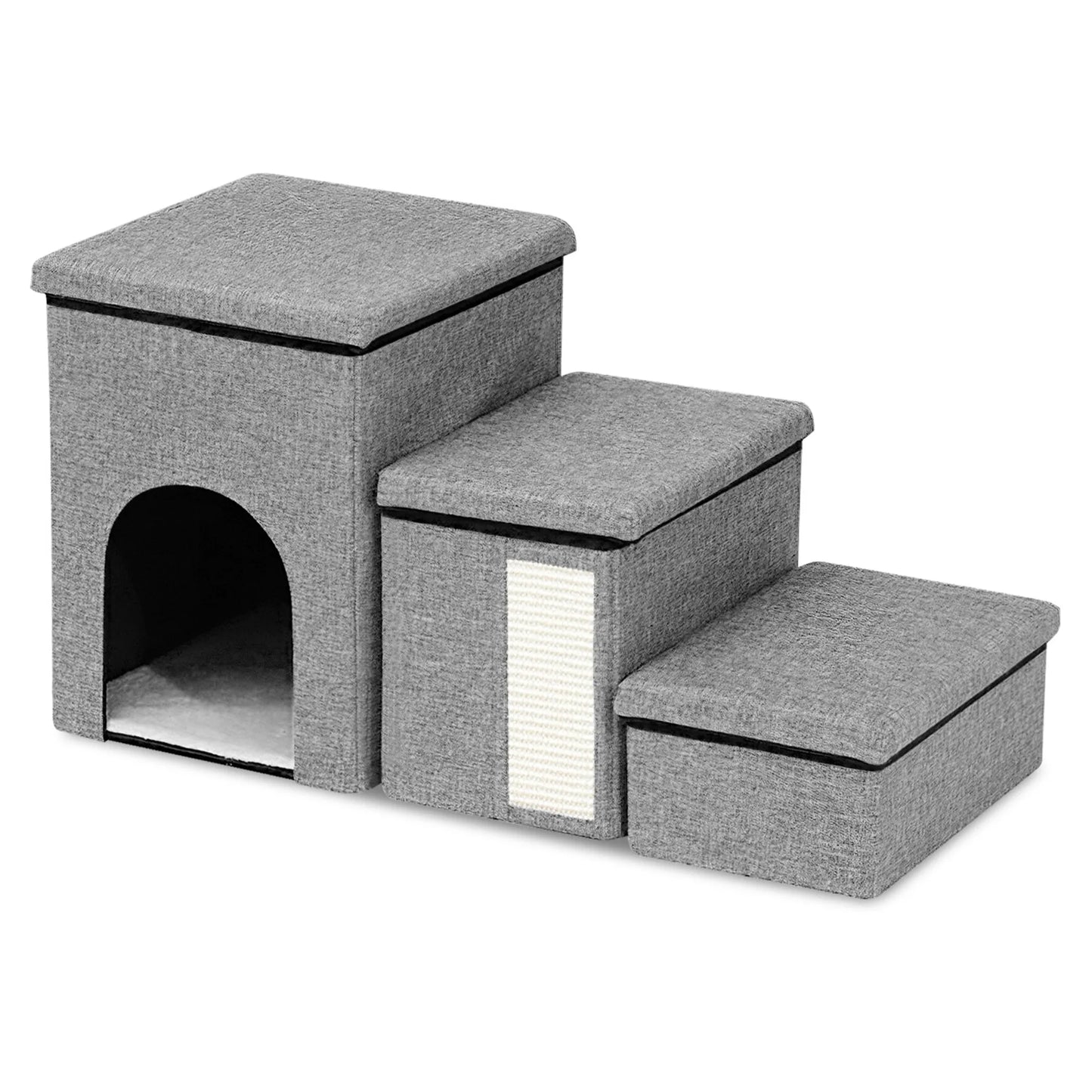 4‑in‑1 Foldable Pet Stair